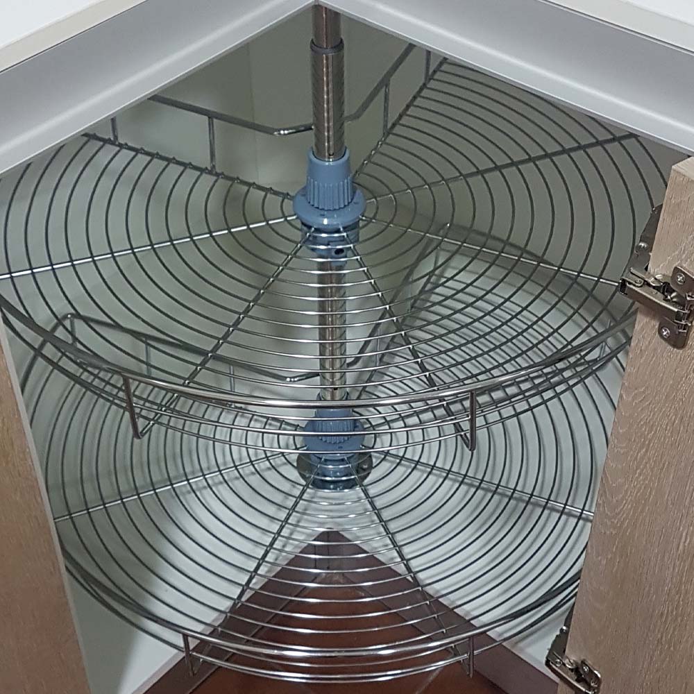 Rotonda Esquinera 270° Cromado