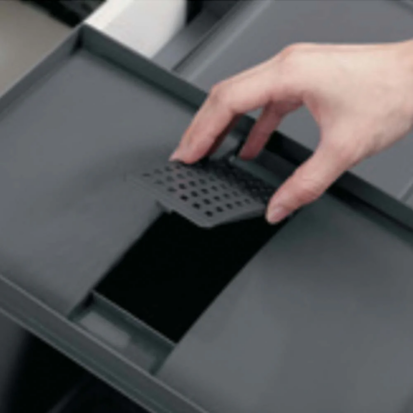 Basurero Reciclaje 2 contenedores para cajón (31 litros)