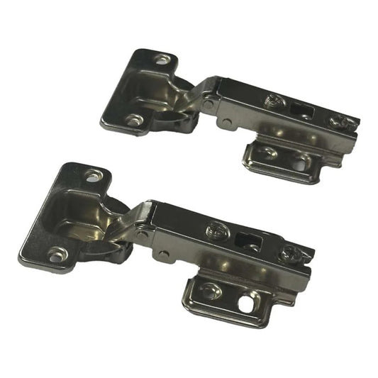 100 Bisagra Recta Sin Reten + 50  Reten Push To Open