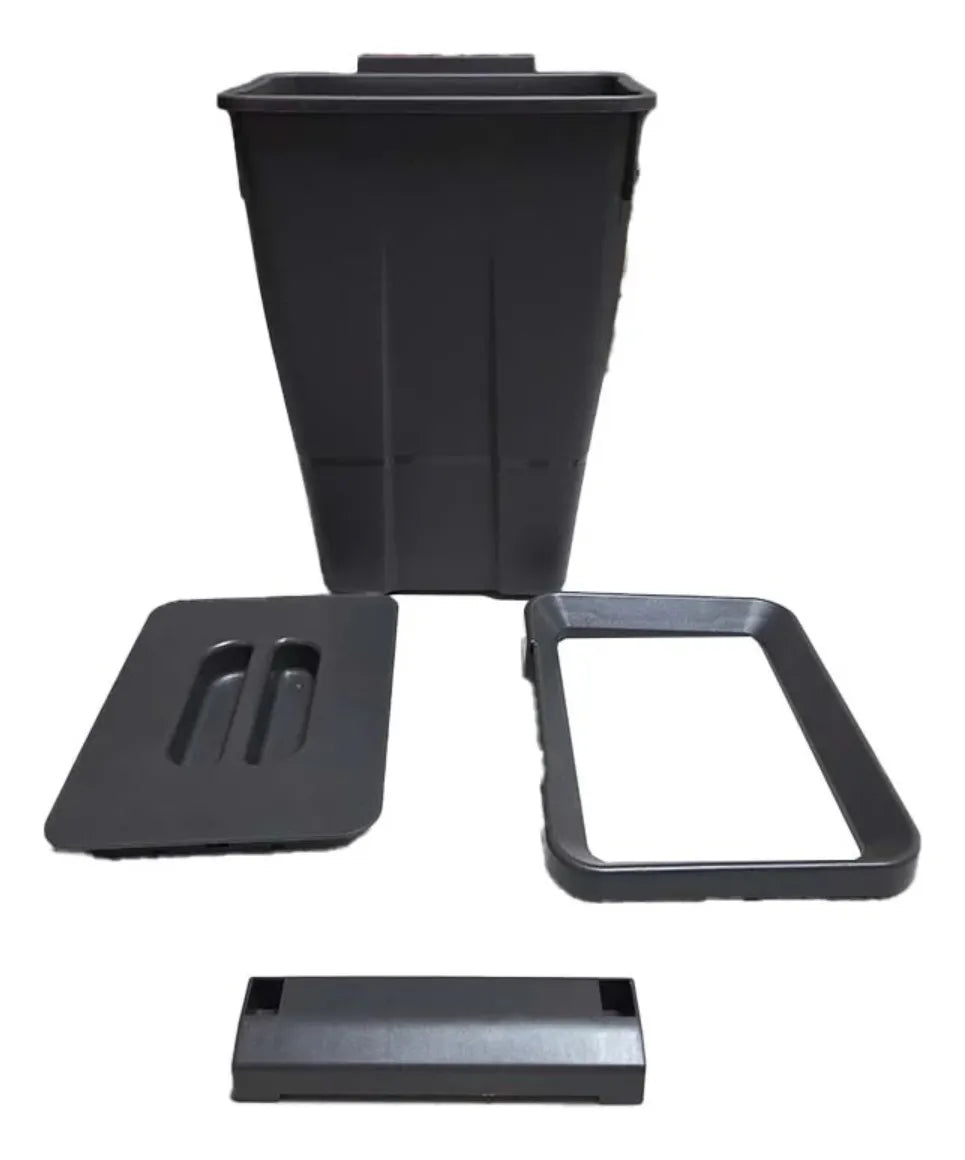 Basurero colgante con tapa desmontable (6 litros)