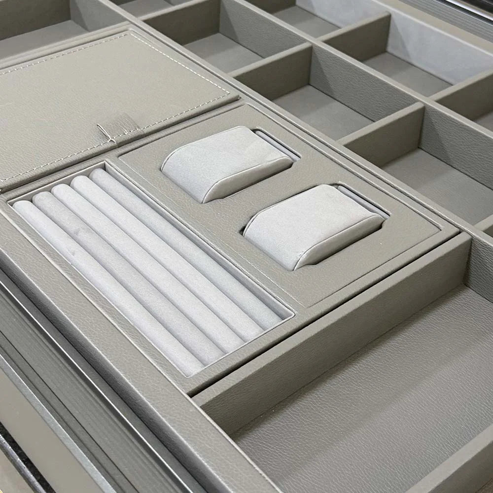 Organizador de Joyas y Accesorios gris grafito