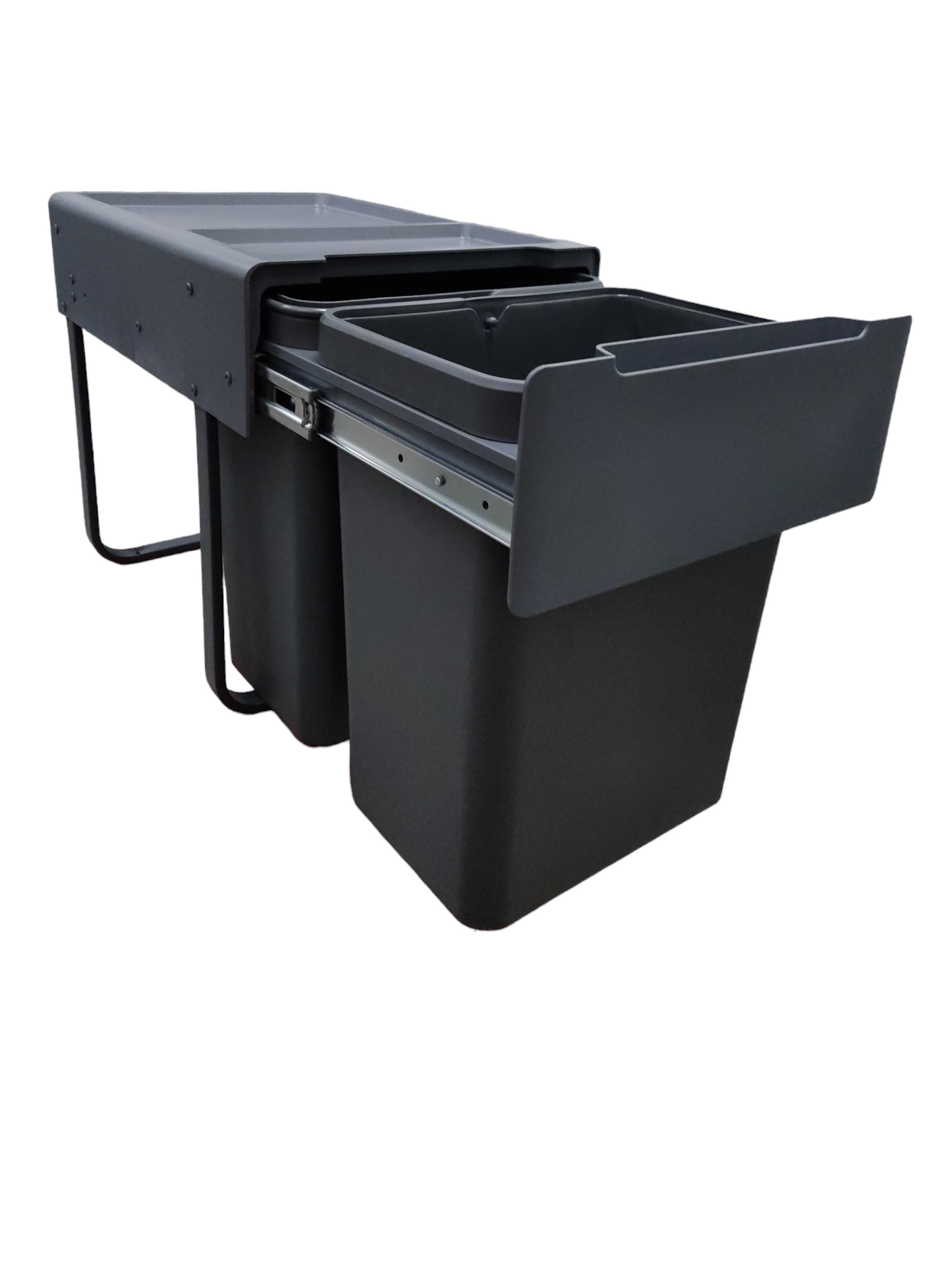 Basurero Reciclaje 2 contenedores extraíbles (40 litros)