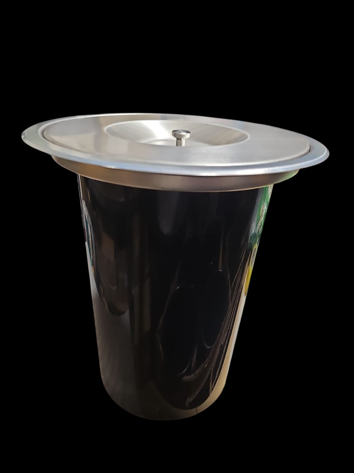 Basurero Empotrado en mueble (8 litros) Acero Inoxidable