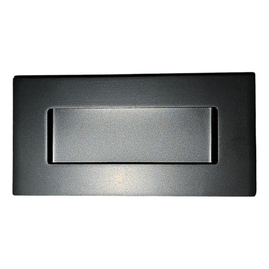 Asa Rectangular Embutida Puerta Acero inox 100mm X 50mm Nuevo - Om Panda Chile
