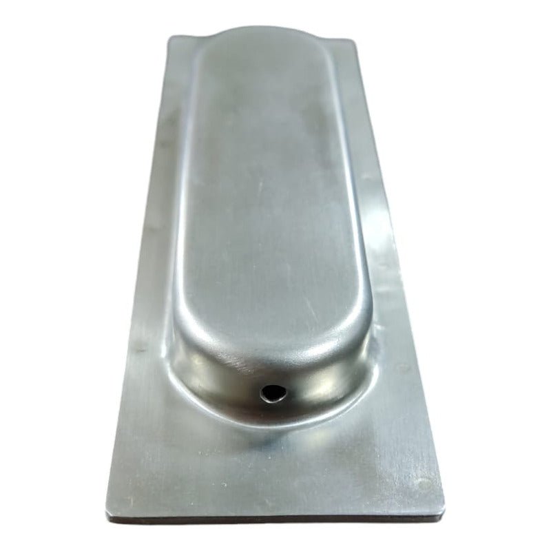 Asa Rectangular Embutida Puerta Closet Acero 120mm X 40mm Plateado Nuevo - Om Panda Chile