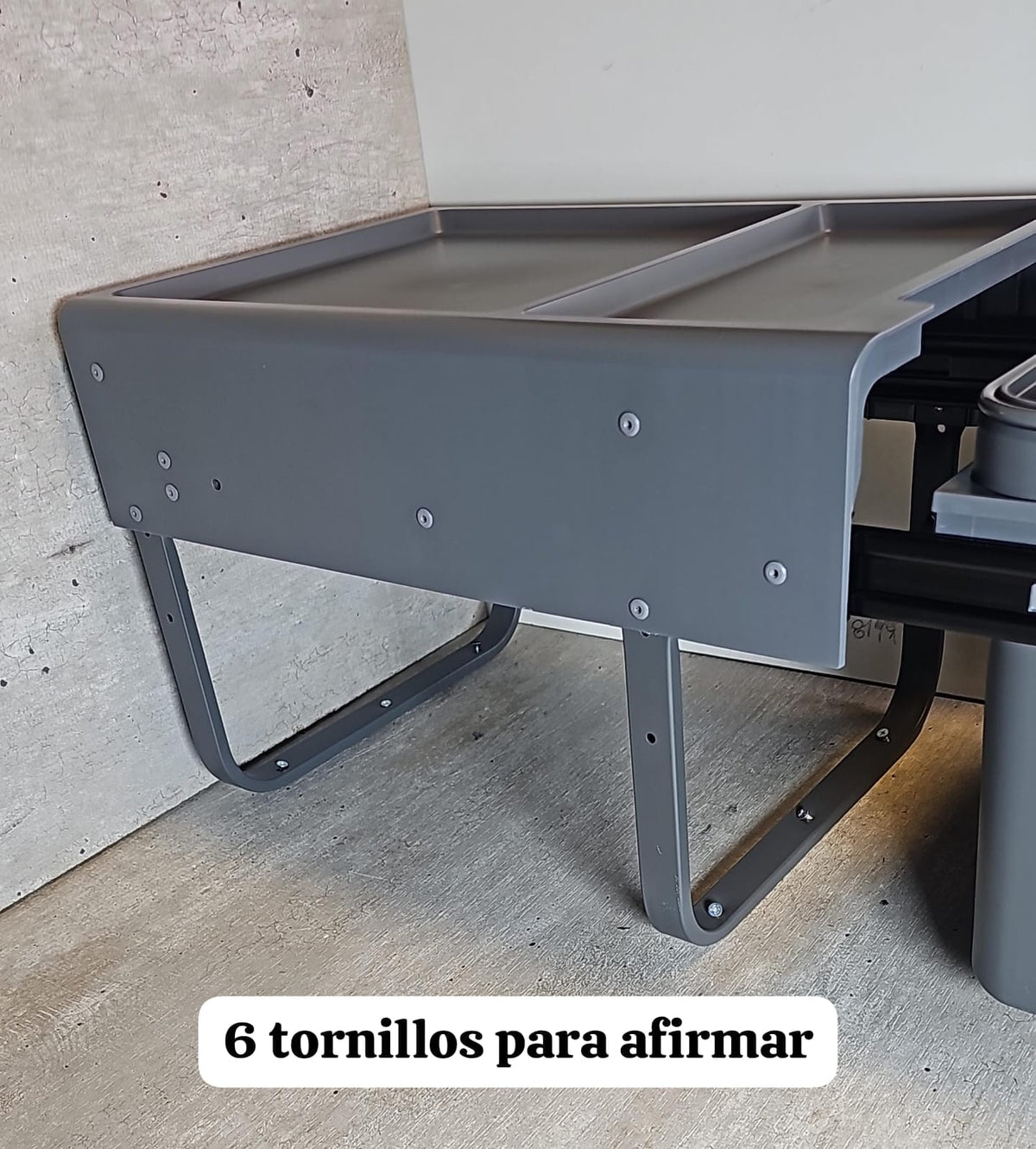 Basurero Reciclaje 2 contenedores extraíbles (30 litros) - Om Panda Chile
