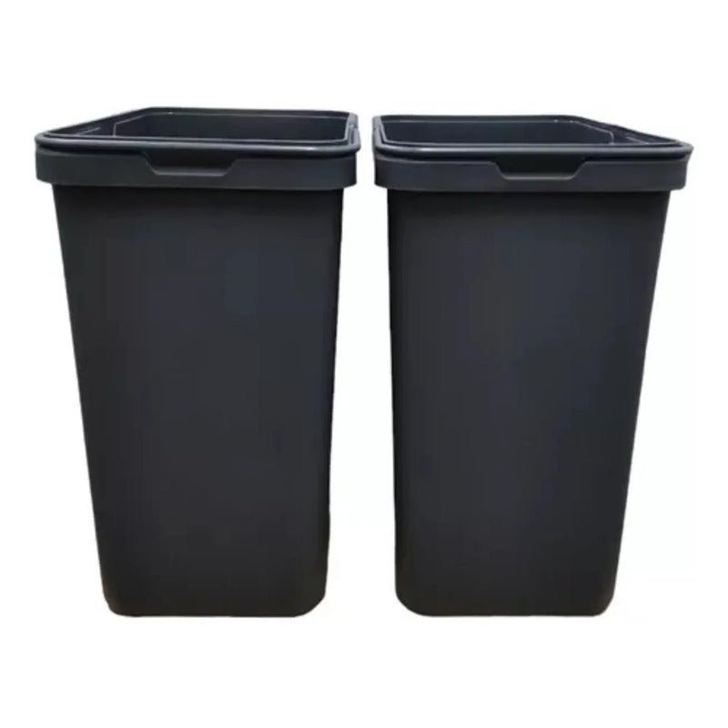Basurero Reciclaje 2 contenedores extraíbles (40 litros) Nuevo - Om Panda Chile