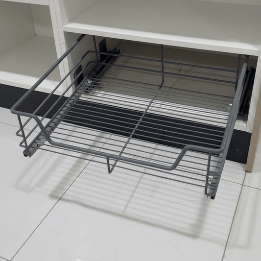 Cesta Extraíble de Rejilla Grafito Interior para Mueble de Cocina Cesta - Om Panda Chile