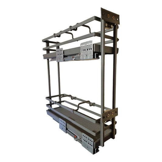 Especiero extraíble para Cocina antracita 150mm Nuevo - Om Panda Chile