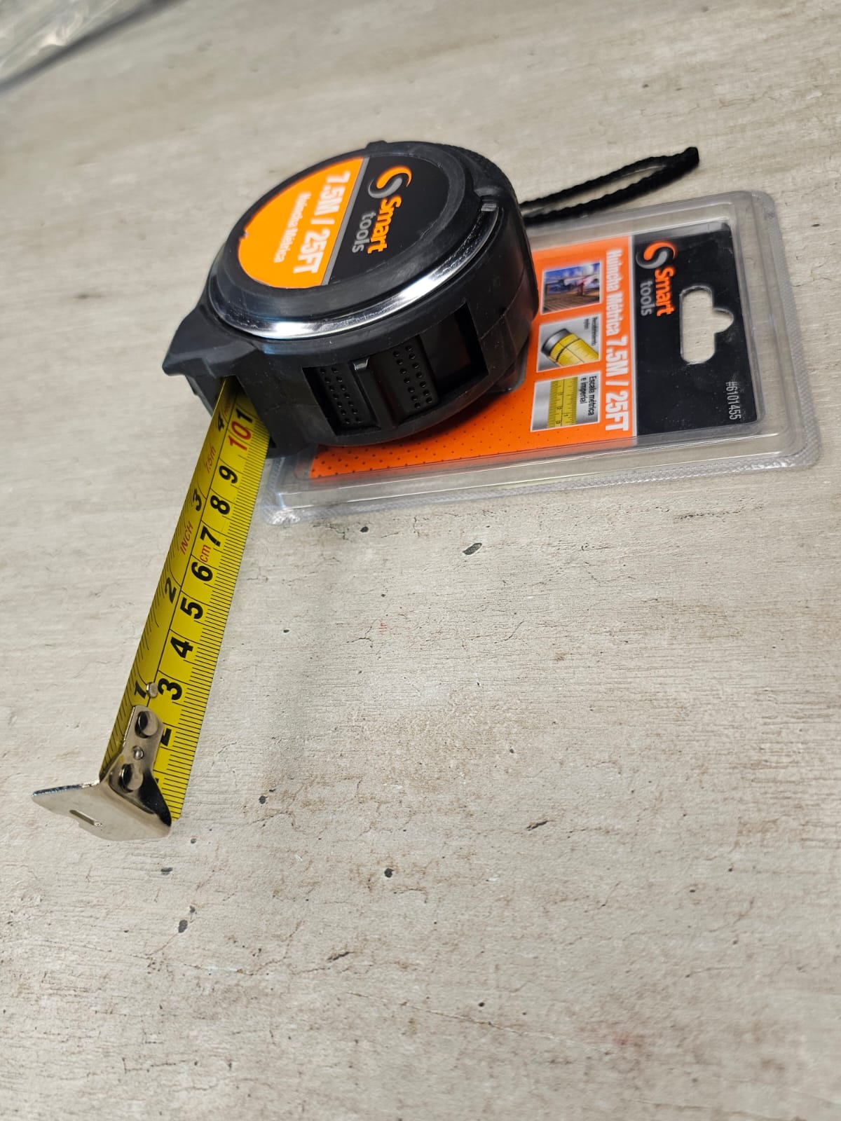 Huincha Métrica 7.5m Smart Tools - Om Panda Chile