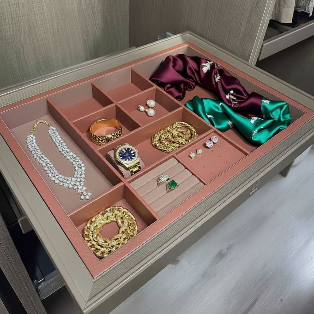 Organizador de Joyas y Accesorios café moca - Om Panda Chile