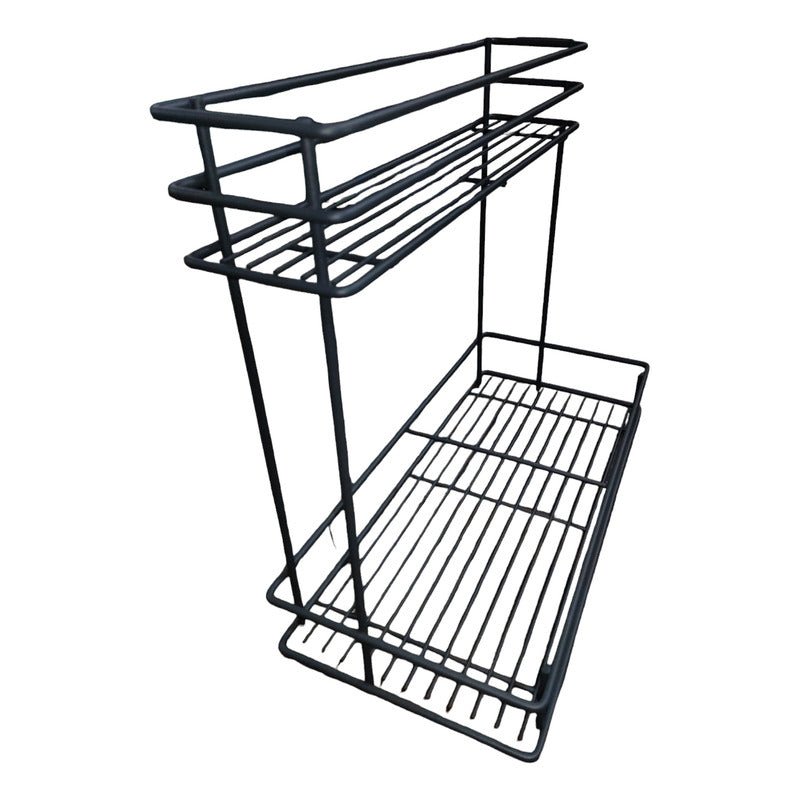 Organizador productos de limpieza - Doble altura antracita Nuevo - Om Panda Chile