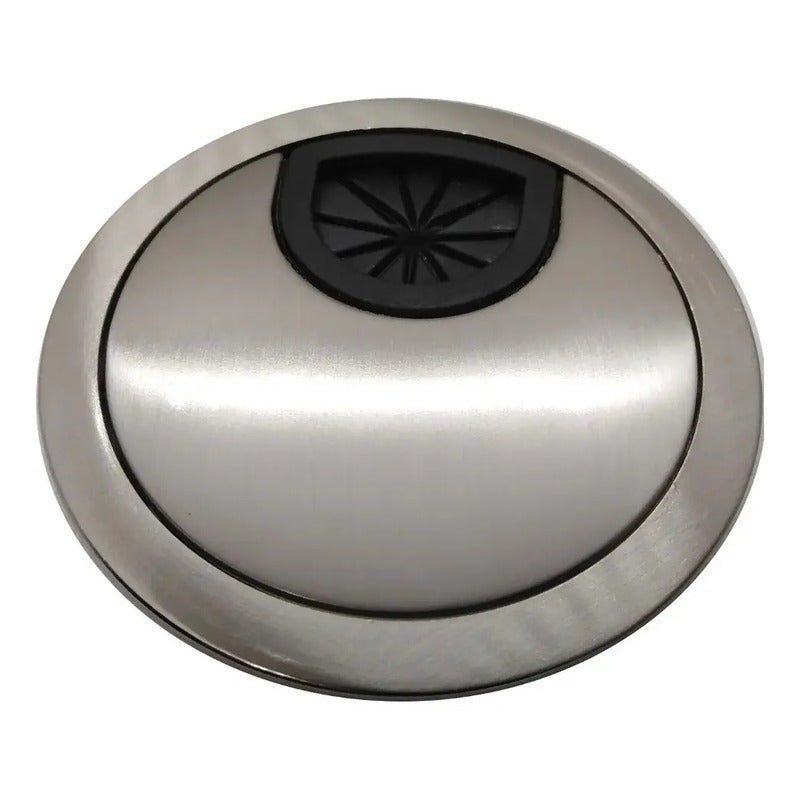 Pasacables metálico redondo 60mm Aluminio Nuevo - Om Panda Chile