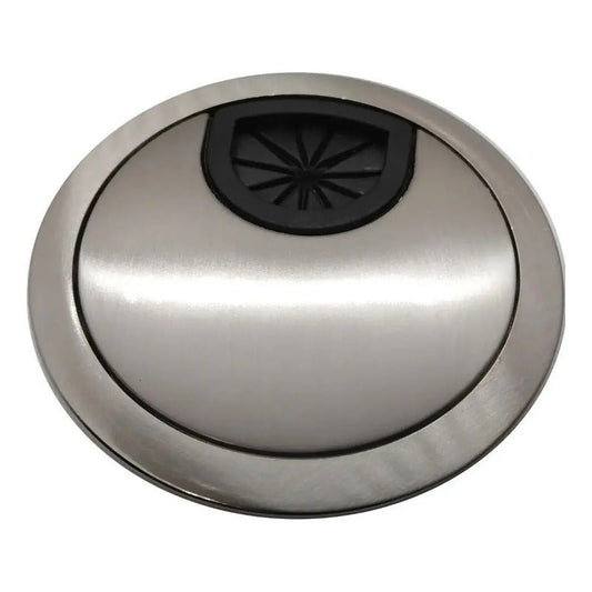 Pasacables metálico redondo 60mm Aluminio Nuevo - Om Panda Chile