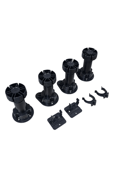 Pata Regulable Para Zócalo 100mm - 120mm Set De 4 Und Nuevo - Om Panda Chile