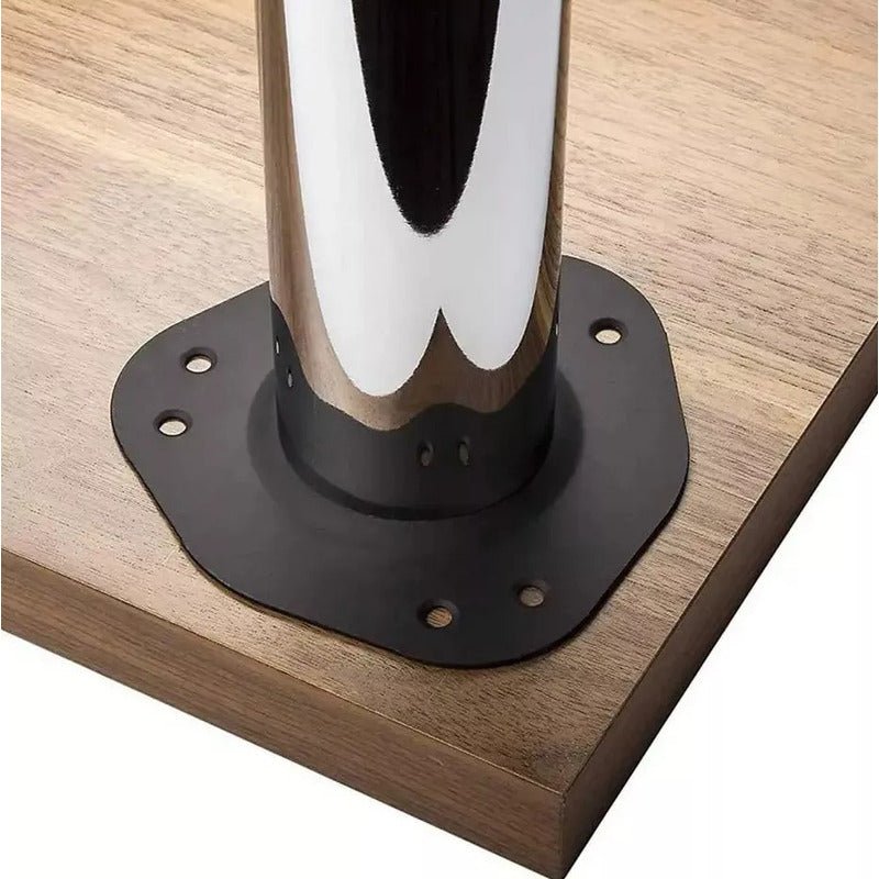 Patas Metálicas Ajustables de 71cm Cromadas para Mesa Nuevo - Om Panda Chile