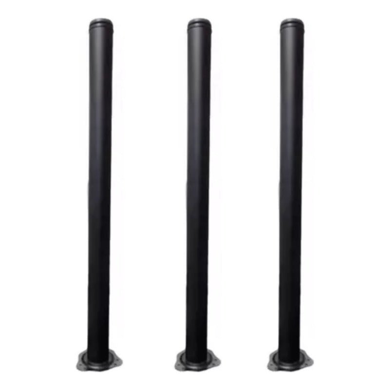 Patas Metálicas Ajustables de 87cm Cromadas para Mesa (Unidad) Nuevo - Om Panda Chile