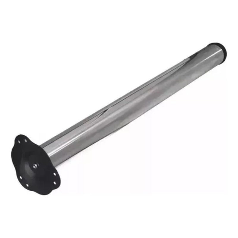 Patas Metálicas Ajustables de 87cm Cromadas para Mesa (Unidad) Nuevo - Om Panda Chile