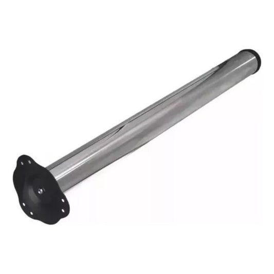 Patas Metálicas Ajustables de 87cm Cromadas para Mesa (Unidad) Nuevo - Om Panda Chile