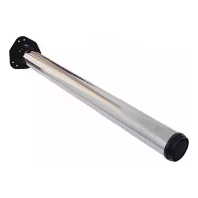 Patas Metálicas Ajustables de 87cm Cromadas para Mesa (Unidad) Nuevo - Om Panda Chile
