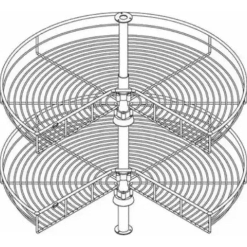 Rotonda Organizador 270° Para Mueble Esquinero Nuevo - Om Panda Chile