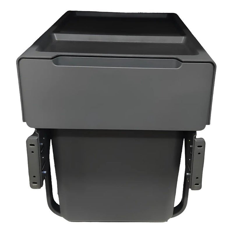 Soporte Conector Para Basurero Con Frente De Madera Gris Nuevo - Om Panda Chile