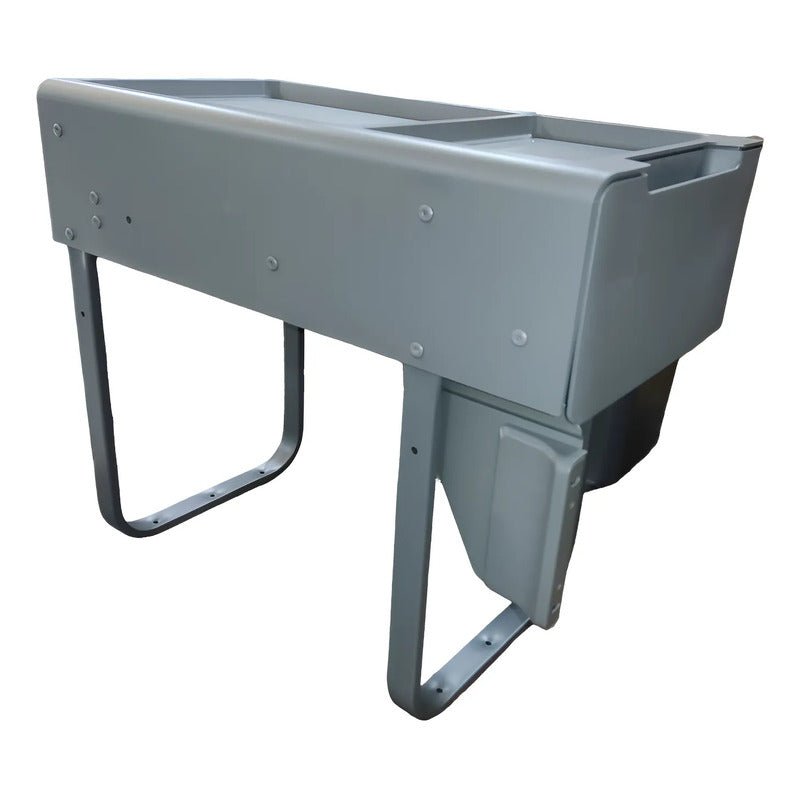 Soporte Conector Para Basurero Con Frente De Madera Gris Nuevo - Om Panda Chile