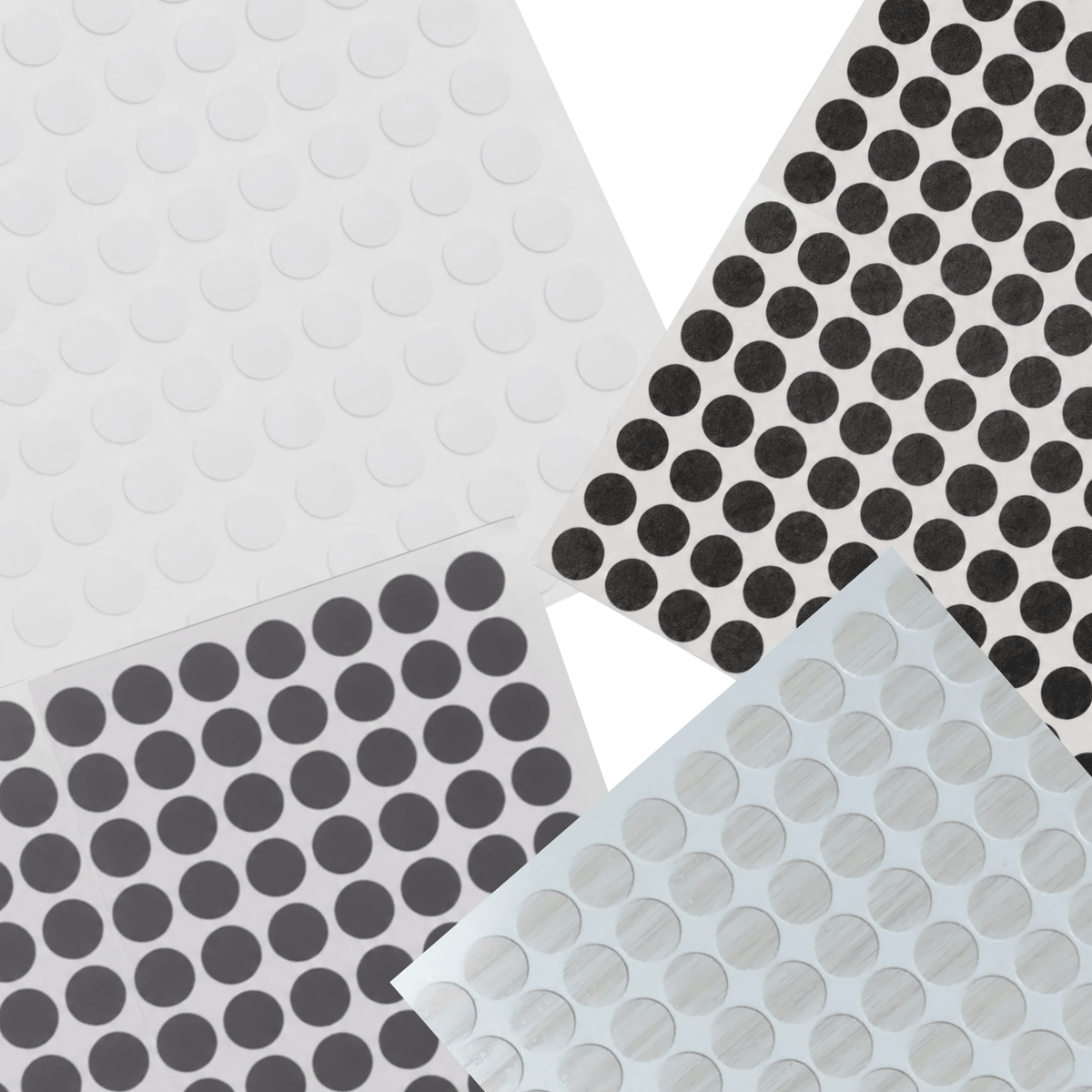 Tapa Adhesiva Para Tornillo PVC 12mm Varios Colores (Pack x100 Láminas) - Om Panda Chile