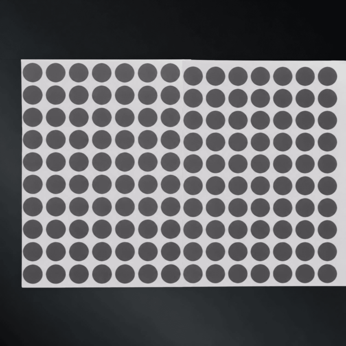 Tapa Adhesiva Para Tornillo PVC 12mm Varios Colores (Pack x100 Láminas) - Om Panda Chile