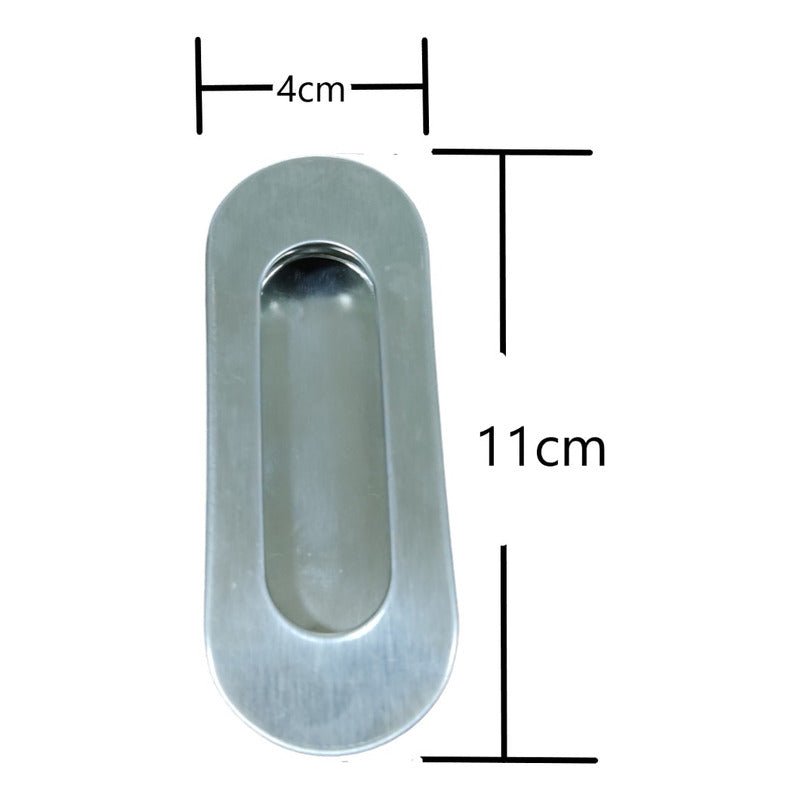 Tirador asa embutida