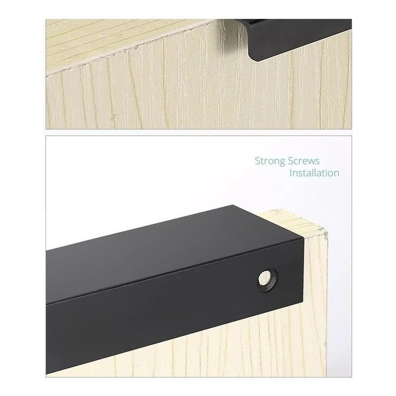 tirador manilla de puerta  Negro Ce 160mm 5 Uni. Nuevo - Om Panda Chile