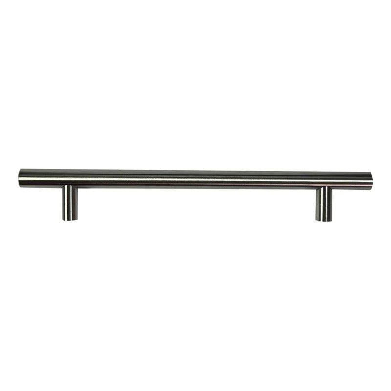 Tirador Metálico Tubular Madrid 9.6cm Acero Satinado Nuevo - Om Panda Chile
