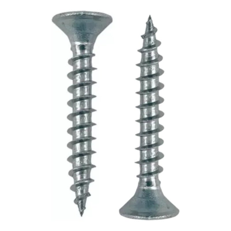 Tornillos Madera Aglomerado 4 X 30 Mm. (100 Unidades) Nuevo - Om Panda Chile